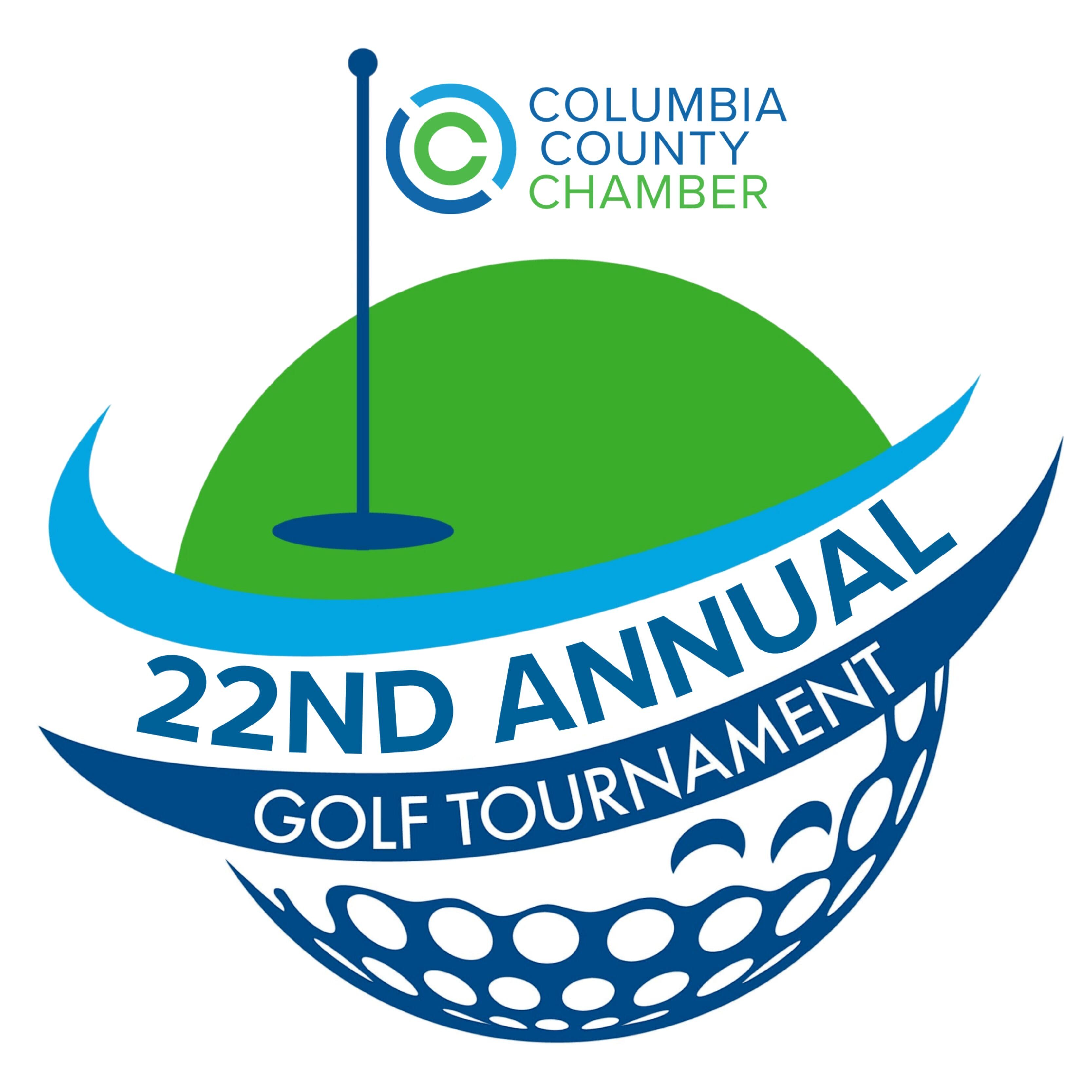 22nd Annual Golf Tournament Logo